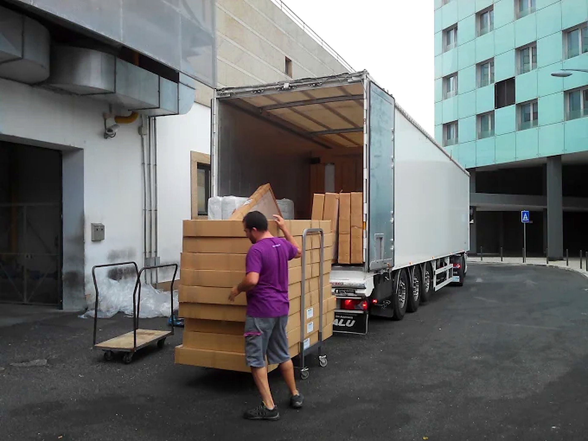 Carregamento profissional